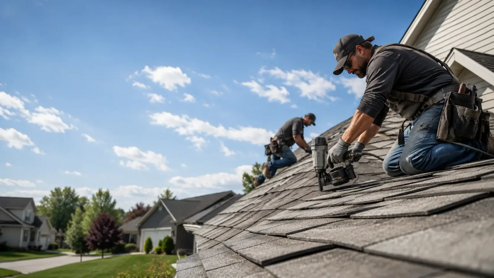 Storm Damage Roof Repair in Potts Camp, MS near me